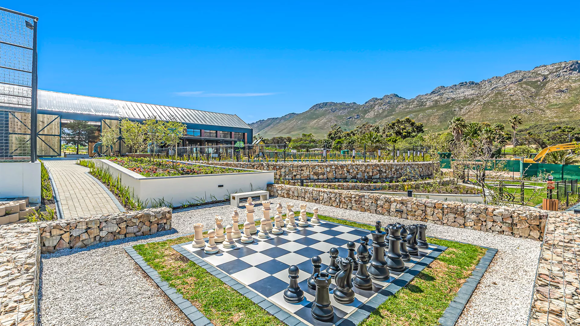 Greenbay-Lifestyle-Centre-Exterior-ChessBoard